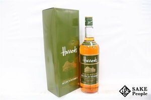 ◇1円～ ハロッズ Harrods of Knightsbridge デラックス ブレンデッド 750ml 43% 箱付き スコッチ