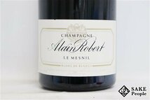 □注目! アラン・ロベール ル・メニル 1990 1500ml 12％ シャンパン_画像2