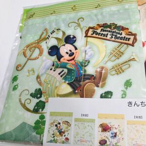 ディズニー　巾着　ミッキー　ディズニーランド　フォレストシアター