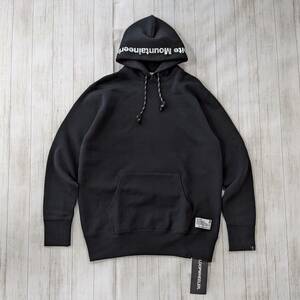 White Mountaineering×Loopwheeler/ホワイトマウンテニアリング×ループウィラー/ロゴプリントフーディ/新品タグ付き/SIZE XL/肉厚