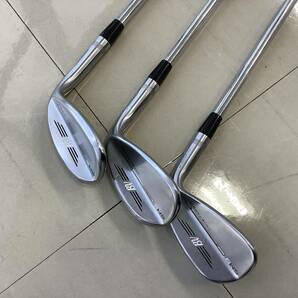 151◆3本セット Titleist タイトリスト SM9 ツアークローム 54-10S/60-12D/46-10F ゴルフクラブ 男性右きき用 ウェッジの画像2