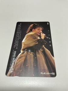 767◆未使用 テレカ 50度数 テレホンカード 中山美穂 歌手 女優