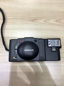 934◆OLYMPUS オリンパス XA3 コンパクトフィルムカメラ A11 フラッシュユニット レトロ 撮影機器 ジャンク品