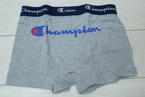 新品チャンピオン CHAMPION BOXER BRIEF CM6-P206-0095 M グレー/灰色 メンズ スクリプトロゴ ボクサーブリーフ アンダーウェア