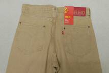 新品リーバイスA2696-0000 W32 Levi's Red LR ルーズテーパートラウザー SACRAMENTO SANDS ベージュ/ライトブラウン Red Collection_画像7