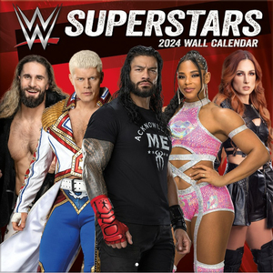 【新品・送料込】WWE スーパースターズ　ウォール・カレンダー 2024　WWE　プロレス　壁掛け