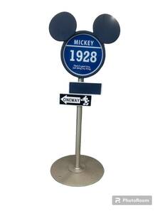  sign solar light interior Disney Mickey gardening light size ( approximately ): height 79cm width 32cm width 29.5cm * dirt etc. equipped.