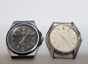 SEIKO セイコー DOLCE ドルチェ 8J41-6160/SilverWave 6431-6000/ メンズ腕時計 フェイス クォーツ 2点