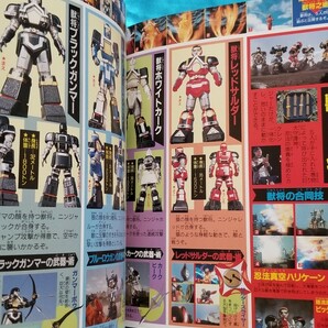 忍者戦隊 カクレンジャー超全集 愛蔵版 てれびくんデラックス ピンナップ シール付き 1995年の画像8