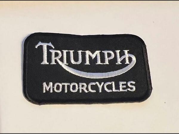 TRIUMPH MOTORCYCLES トライアンフ　アイロンワッペン④