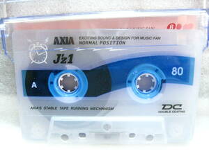 使用済み　中古　　カセットテープ　富士AXIA　J'Z1　 Type1　ノーマル　80分　1本　爪あり　No528　スリムケース