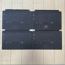 1000円スタート♪ 4台【動作未確認】Microsoft Surface Touch Cover 1515 surface初代/2/ Pro/Pro 2対応 タッチカバー キーボード_画像1