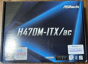 ASRock H470M-ITX/ac LGA1200 Mini-ITXマザーボード