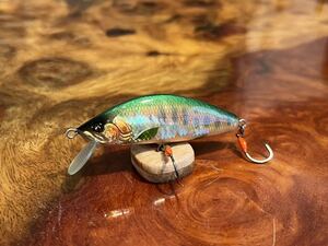 T.C.G Handmade Lures 50s No.1 ハンドメイドミノー アワビ貼り ハンドメイドルアー