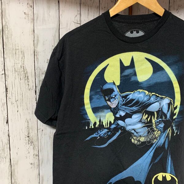 DCコミック アメリカンコミック バットマン ヒーロー ビックプリント 古着