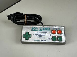 MSX ELECOM 連射機能付 JOYCARD TWIN JC-300 動作未確認　1個　　2/29