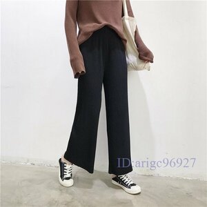 T630* new goods gaucho gaucho pants long height casual maxi height wide pants sarouel pants flare pants body type cover spring summer .M