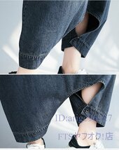 A3078☆新品ファッション パンツ レディース ポケット付き デニム オーバーオール パンツ つなぎ M-2XL_画像6
