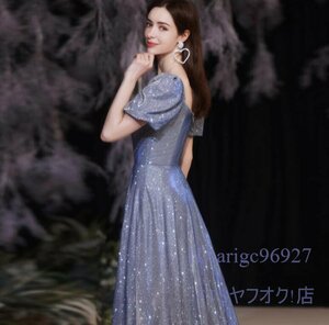 V845☆新品夏物 ウエディングドレス カラードレス 結婚式 披露宴 パーティー 演奏会 発表会 ステージ衣装