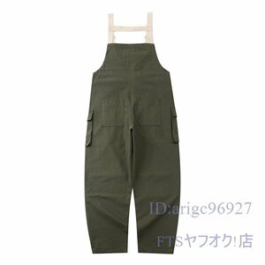 V691☆新品秋 メンズ オーバーオール サロペット 大きいサイズ デニム ボトムス 作業服 カジュアル 3色 Ｍ～ＸＸＬ