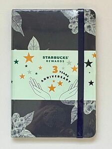 スターバックス＊スターバックスリワード3周年アニバーサリー ノート 未開封＊Starbucks スタバ