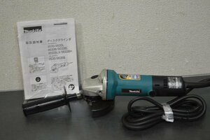 【makita】100mm//ディスクグラインダー//高速型//9533B//960W//スリムボディー//100V仕様///中古品(菅2079YO)