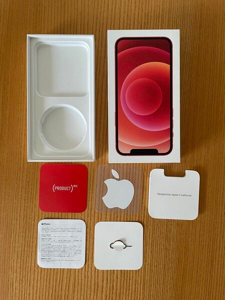 【iPhone12】空箱　RED 64GB