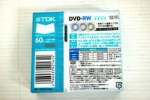 TDK DVD-RW 60分 ビデオカメラ 8cm 3PACK　2個　未使用_画像3