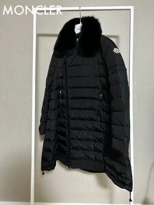 モンクレール★MONCLER★CHAMPS★ラクーンファー★size0★ブラック★正規品★美品