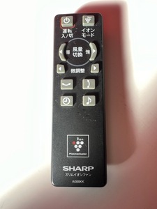 シャープ SHARP プラズマクラスター スリムイオンファン PF-ETC1 純正 リモコン A088KK 　動作保証