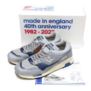 NEW BALANCE M1500UKF 40th Anniversary MADE IN ENGLAND GREY GRAY US8.5 26.5cm ニューバランス M1500 グレー UK製 40周年記念モデル