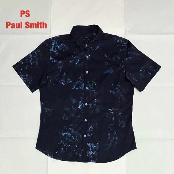 【人気】PS Paul Smith　ポールスミス　総柄シャツ　花柄　ボタニカル柄　メンズ　レディース　ユニセックス　13SS　133630 S164L