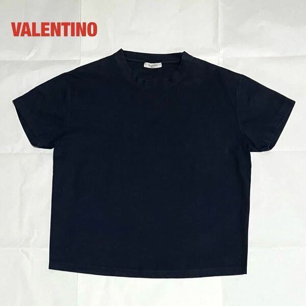 【希少】VALENTINO　ヴァレンティノ　クルーネックTシャツ　半袖Tシャツ　メンズ　レディース　ユニセックス　IVOMG00C2FU