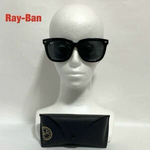 【人気】Ray-Ban　レイバン　サングラス　ウェリントン型　付属品付き　フルフィット　ユニセックス　ミラーレンズ　RB4262D