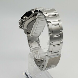 新品 手巻き SanMartin クロノグラフ ホワイト 白 メンズ腕時計 機械式 シーガル ST1901 サンマーティン 中華ヴィーナス 高級の画像5