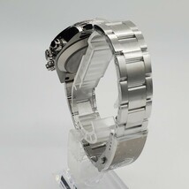 新品 手巻き SanMartin クロノグラフ ホワイト 白 メンズ腕時計 機械式 シーガル ST1901 サンマーティン 中華ヴィーナス 高級_画像5