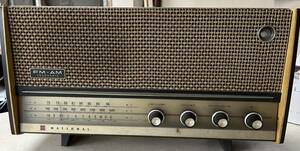 ナショナルパナソニック 真空管ラジオ EF-850 通電確認OK FM受信確認済み