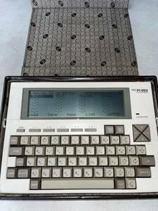 NEC PC-8201 パーソナルコンピュータ N82-BASIC ケース マニュアル付き 動作確認OK