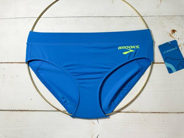 【即決】Brooks ブルックス レーシングブルマ Blue 海外Mサイズ