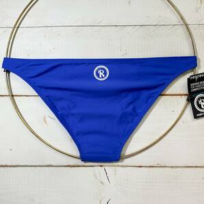 【即決】RoxVolleyBall 女性用 ビーチバレー ビキニ ショーツ 水着 ブルマ リオバック Blue 海外L