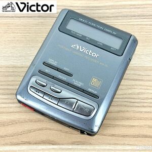 Victor ポータブルMDレコーダー XM-R1 ビクター ミニディスク プレーヤー ウォークマン オーディオ機器 音響 レトロ 希少 本体 電池