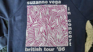 SUZANNE VEGA / UK TOUR スウェット・シャツ サイズ S