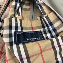 1円～ 良品 BURBERRY バーバリー プローサム トレンチコート ステンカラー カーキ系 三陽商会 160 C-TK83 IW402AF01BRB_A_80_画像5