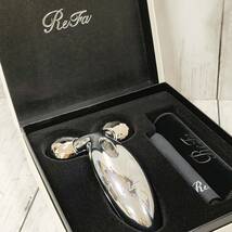 リファ カラット Refa CARAT 美顔ローラー PEC-L1706 小顔ローラー 美顔器 健康器具 マッサージ ボディー ケース有 箱有【16036】_画像1