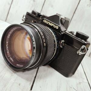 オリンパス OLYMPUS OM-1 一眼レフ フィルムカメラ マニュアルフォーカス レンズ１本 【15850