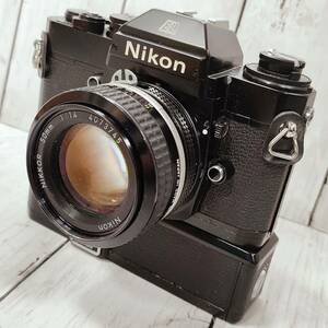 ニコン Nikon EL2 一眼レフカメラ マニュアルフォーカス AUTO WINDER AW-1 【15861