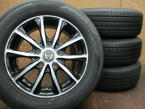 ★RIZLEY ZM + YOKOHAMA ADVAN dB V552 195/65R15 4本セット[ノア ヴォクシー エスクァイア セレナ ステップワゴン アクセラ プレマシー]