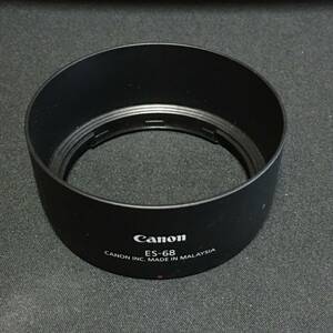 Canon 純正レンズフード　ES-68 EF50mmf1.8STM用　中古フード