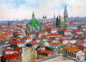 Art hand Auction Картина маслом, Картина в стиле вестерн (возможна доставка с рамой для картины маслом) Размер F20 Берлин Рёхей Симамото, Рисование, Картина маслом, Природа, Пейзаж