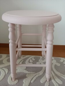 *Francfranc* stool * unused * pink *